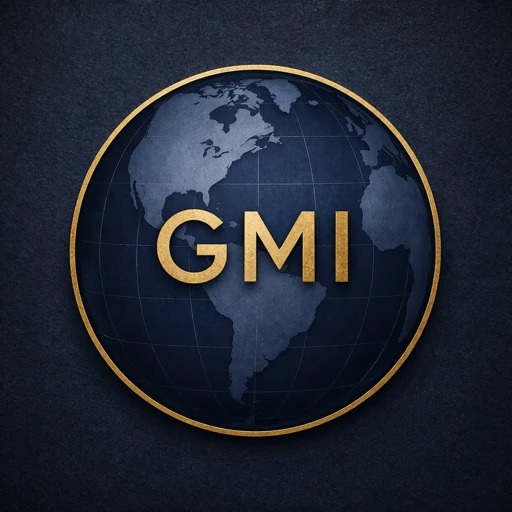 Globe Meridian International globe emblem